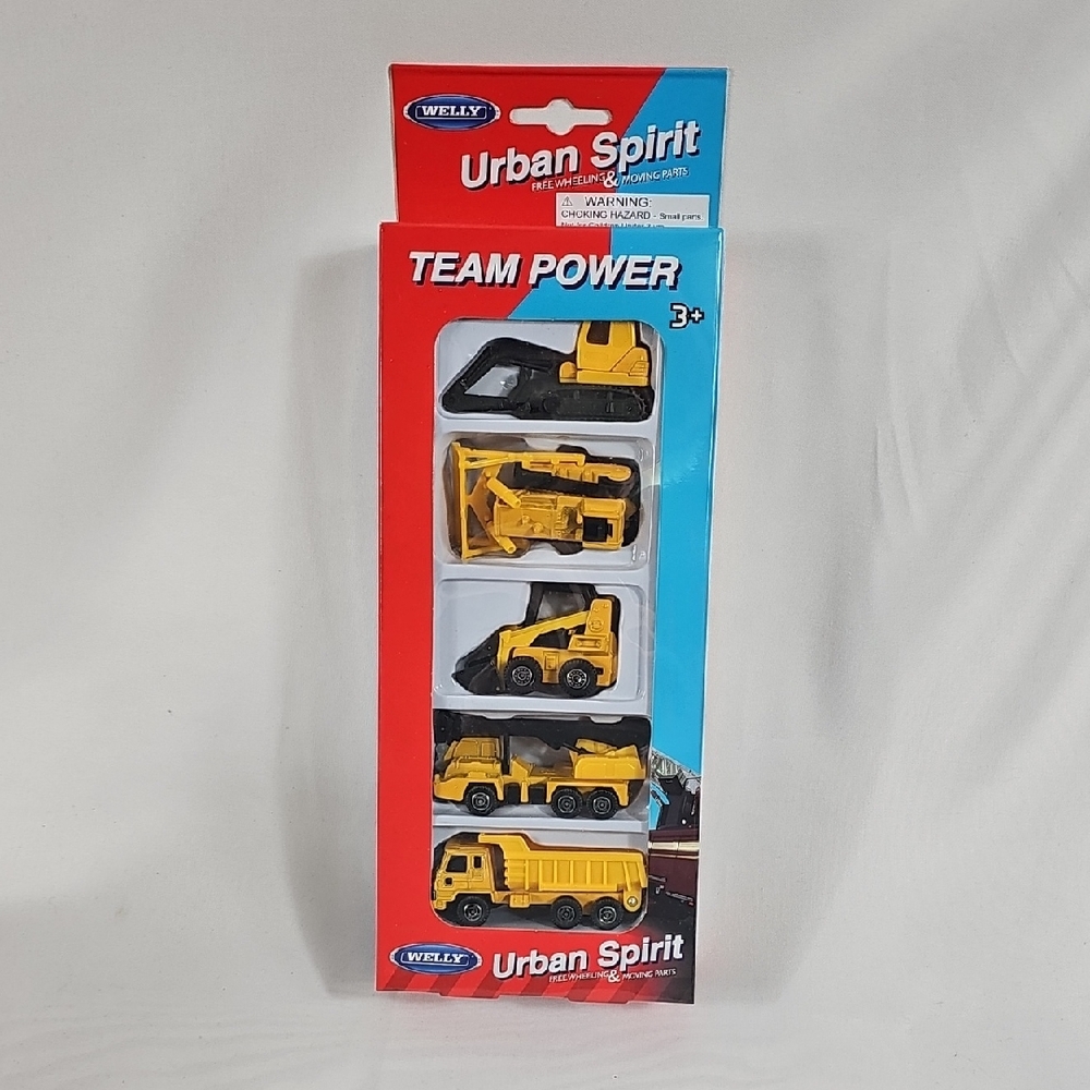 Free Add-on Item- Urban Spirit Team Power Construction Toy Set - Yellow